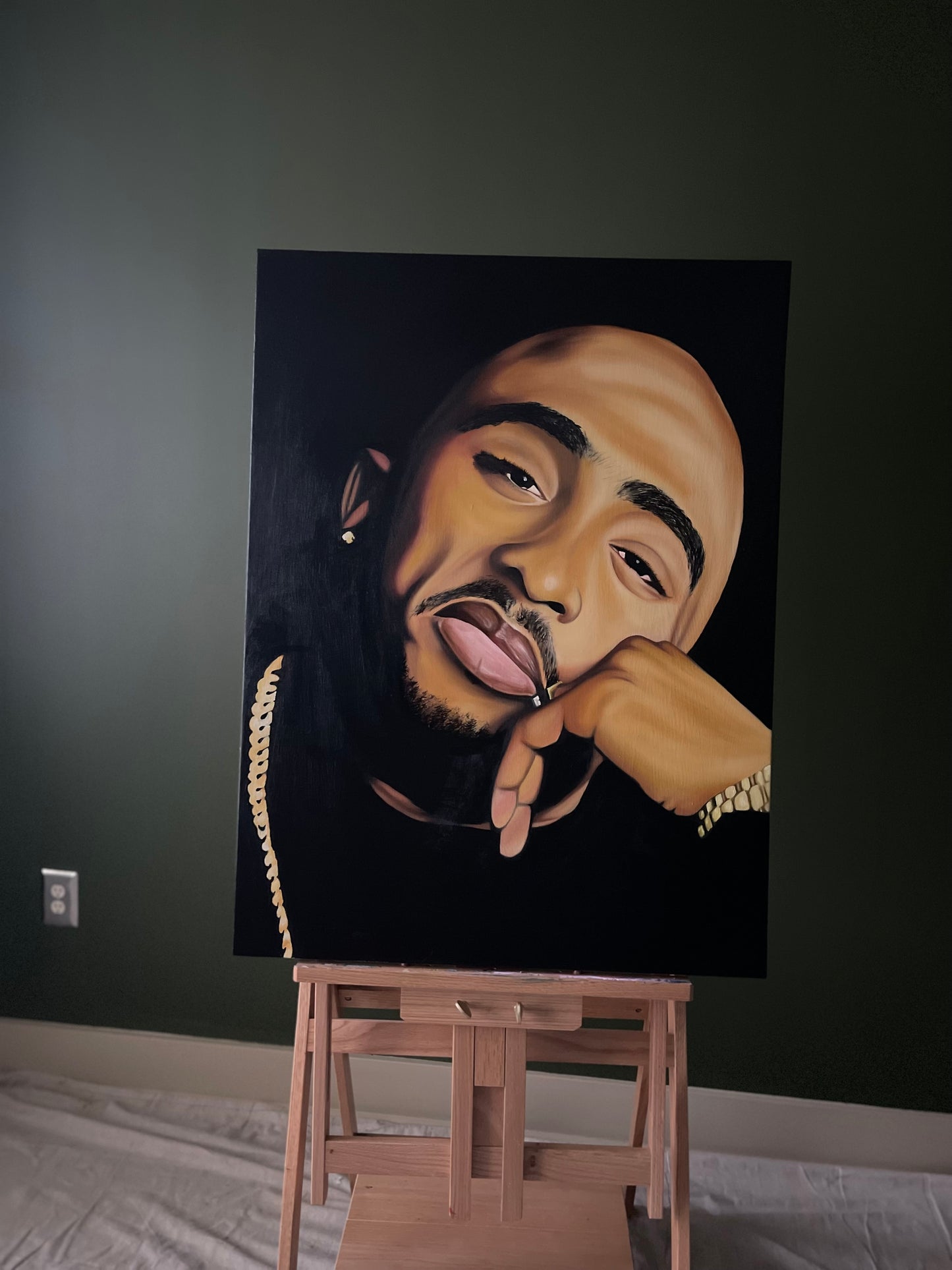 "TUPAC" Original Painting