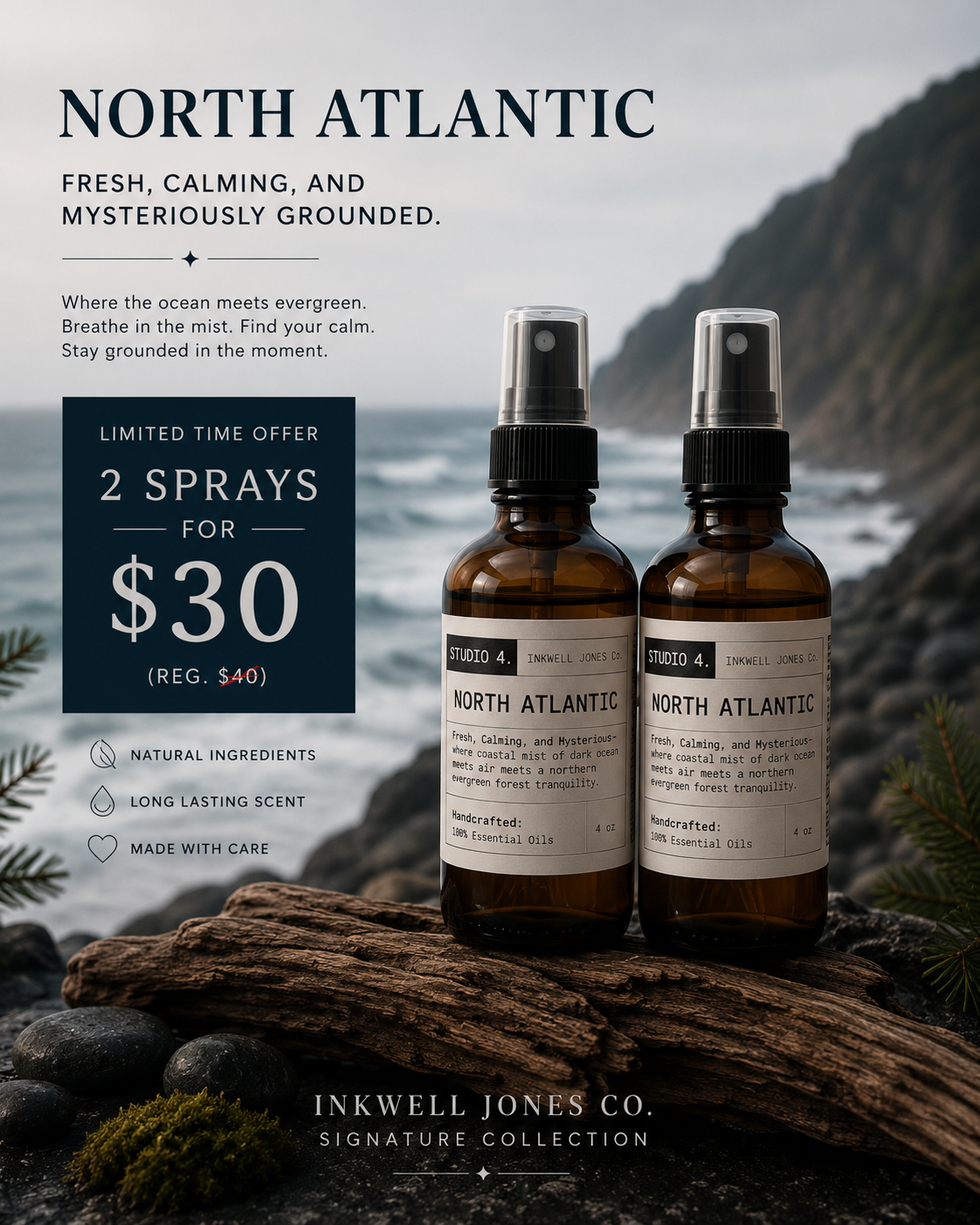 Studio 4: North Atlantic Fabric Mist Bundle