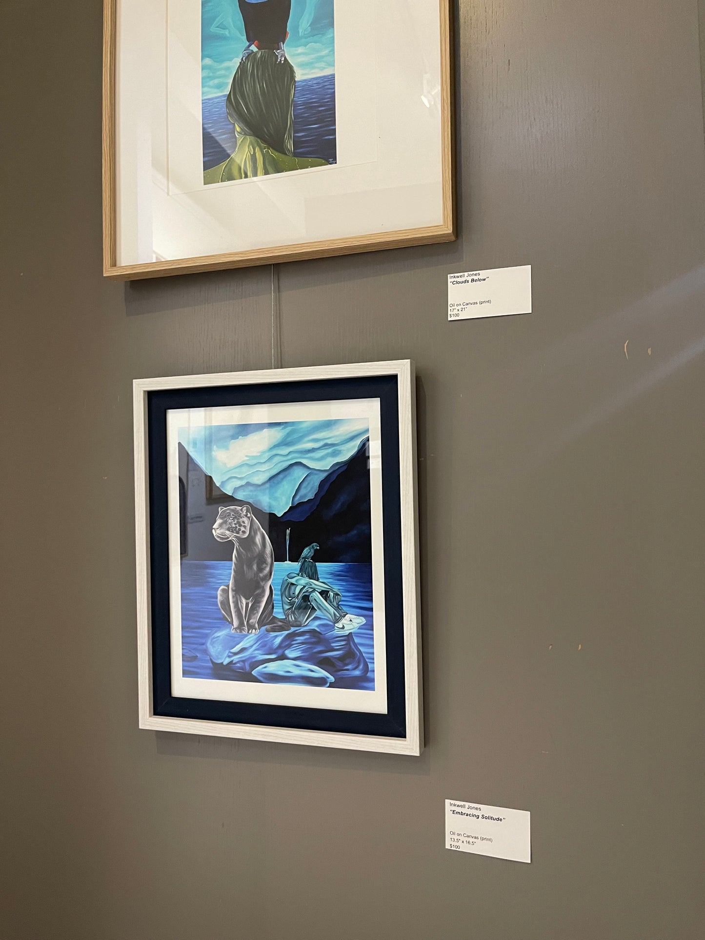 “Embracing Solitude” Art Print (Giclée)