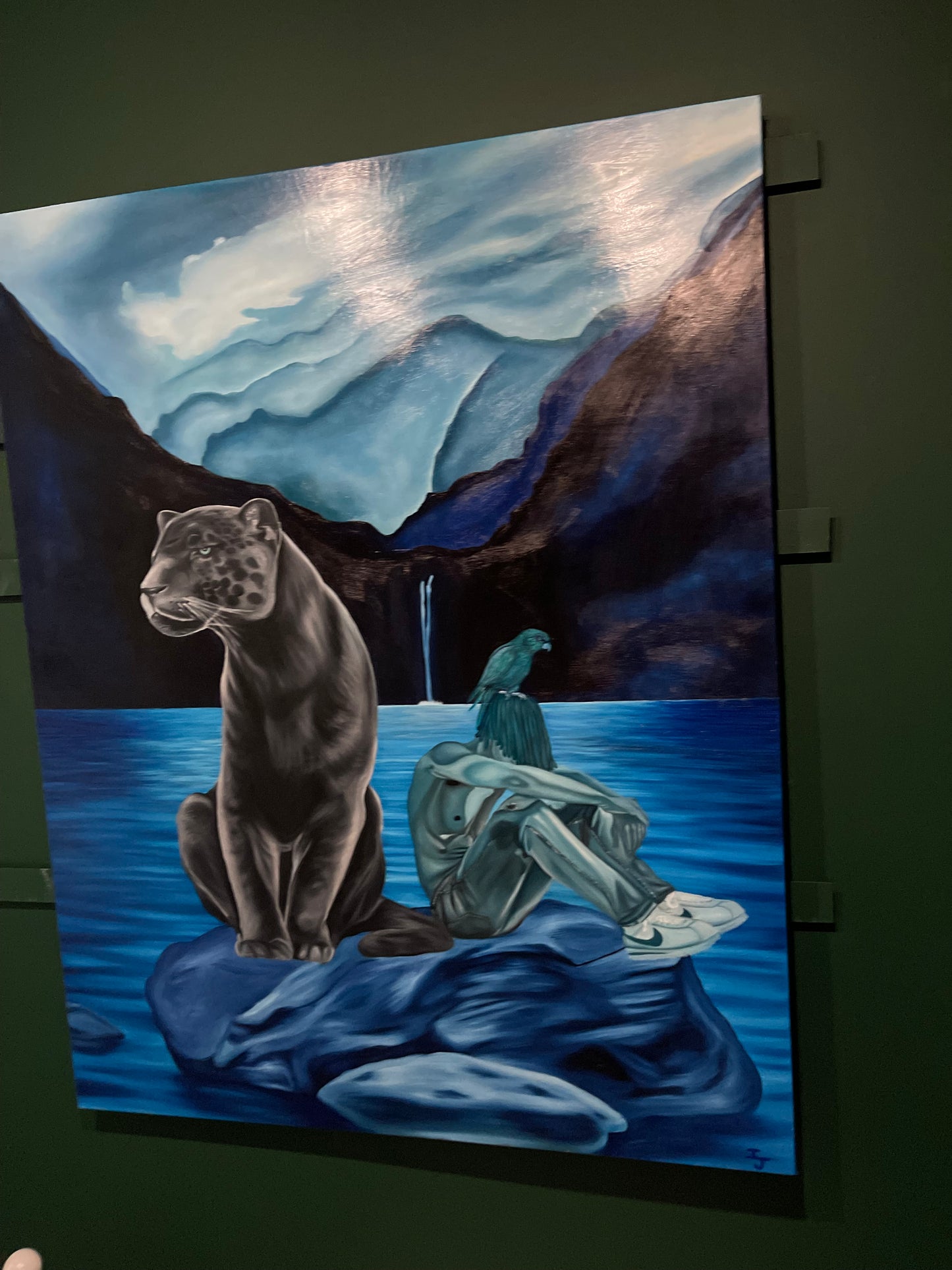 "Embracing Solitude" Original Painting