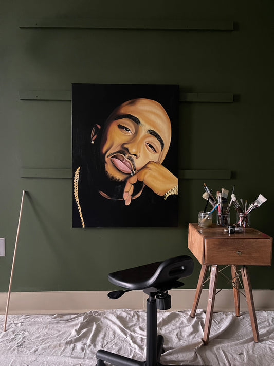 "TUPAC" Original Painting