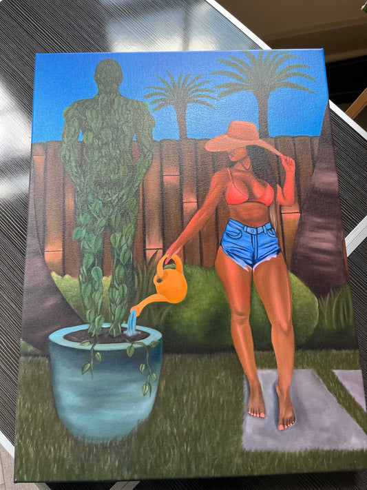 "Pour Into Me" (Canvas)